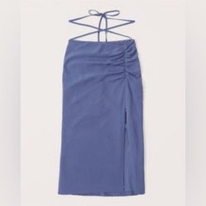 Abercrombie Cinched Tie-Waist Midi Skirt - NWT - XS